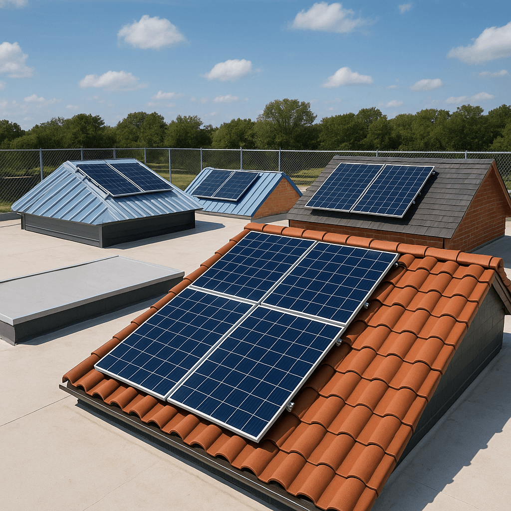 GreenTech Insight Rooftop Training Area